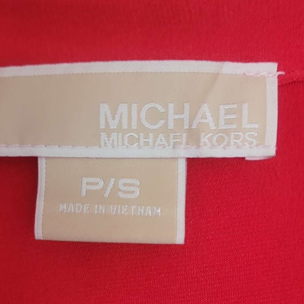 Michael Kors Red Shirt Dress